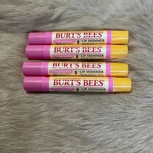 ❌sold❌Burt’s Bees Lip Shimmers lot of 4